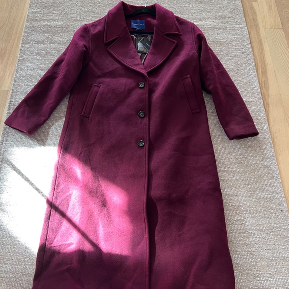 French Connection long wool coat - Picture 8 of 8